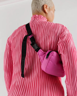 BAGGU Puffy Fanny Pack Extra Pink