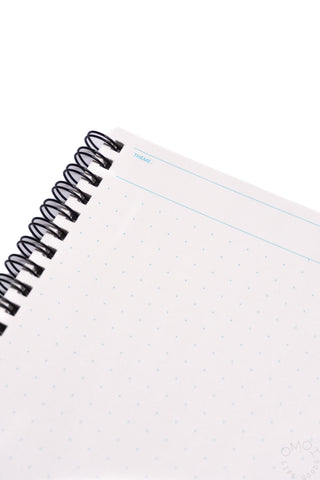 EDiT Idea B5 Semi Dot Grid Notebook Mist Gray
