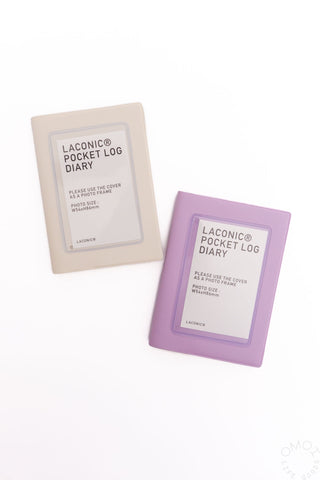 LACONIC B7 Pocket Log Diary with Photo Pocket