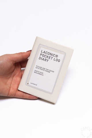 LACONIC B7 Pocket Log Diary with Photo Pocket