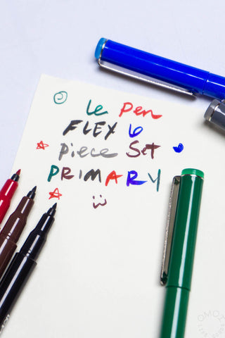 Le Pen Flex 6 Piece Set Primary