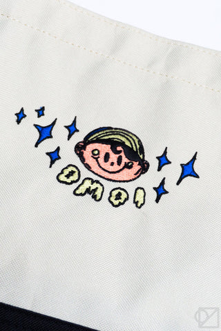 OMOI x Caroline Mills Embroidered Tote