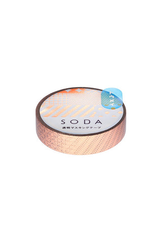 SODA Clear Tape 10mm Metallic Mix 3