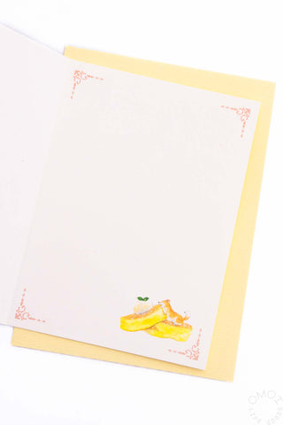 Shiba Inu Pancake For You Greeting Card