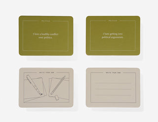 The Compatibility Game Prompt Cards