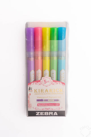 Kirarich Glitter Highlighter 5 Color Set