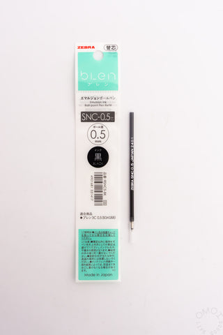 ZEBRA SNC-05 bLen 0.5mm Emulsion Ink Multi-Pen Refill