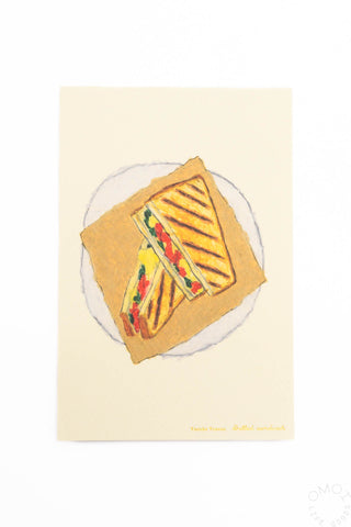 Yusuke Yonezu Postcard Grilled Sandwich