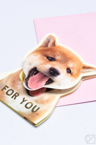 For You Shiba Inu Greeting Card