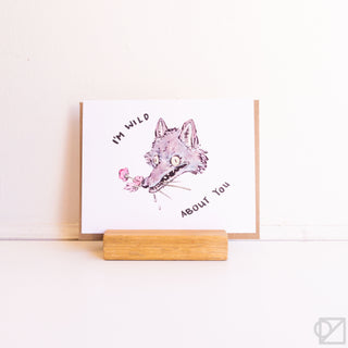 I'm Wild About You Card
