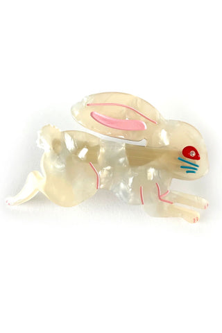 Centinelle Lingonberry Candy Bunny Hair Barrette