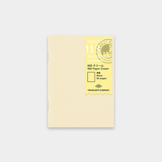 TRAVELER'S COMPANY Passport 013 MD Cream Blank Notebook