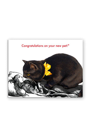 New Pet Congratulations Card