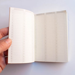 Midori Traveler's Notebook Passport Size: 007 Weekly Planner Refill