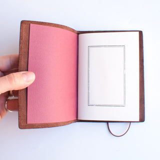 Midori Traveler's Notebook Leather Journal Black Passport Edition