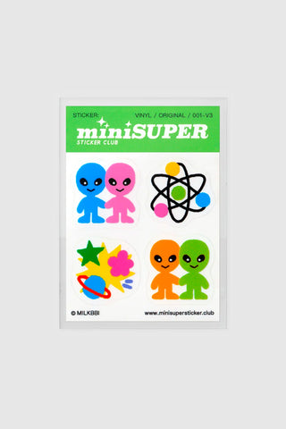 miniSUPER 4th Anniversary Stickers Life On Another Planet by MILKBBI