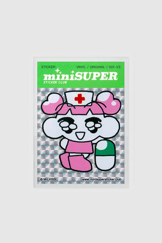 miniSUPER 4th Anniversary Stickers Nurse BB by MILKBBI
