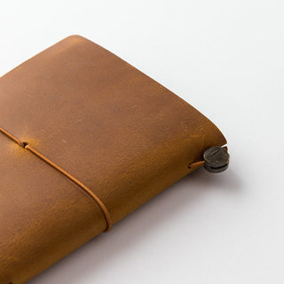 TRAVELER'S COMPANY Passport Leather Journal Starter Kit Camel