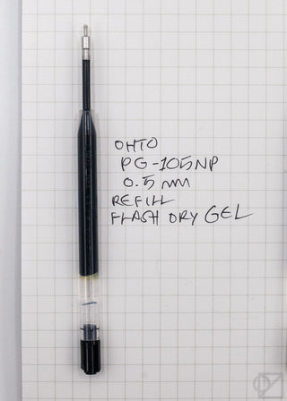 OHTO PG-105NP Flash Dry 0.5mm Gel Pen Refill