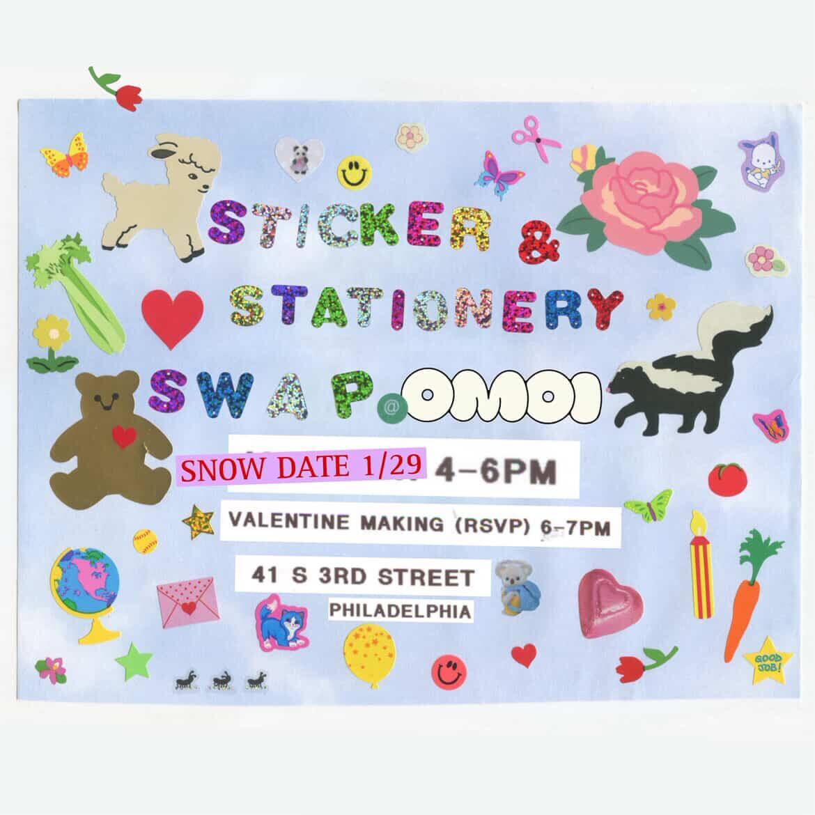 Sticker & Stationery Swap + Recap – Omoi Life Goods