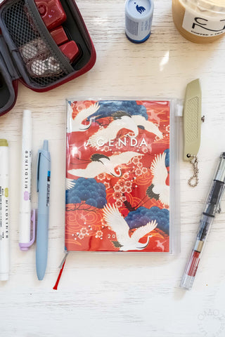 MARK'S red bird A6 planner