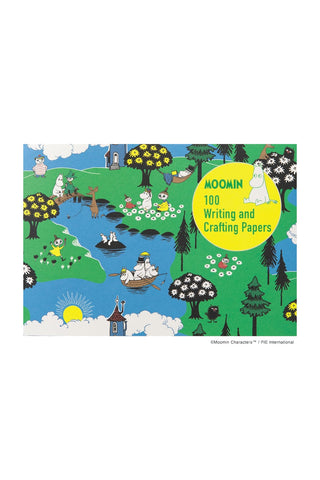 100 Writing & Crafting Papers: Moomin