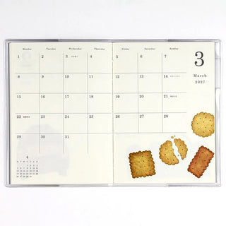 2027 Yusuke Yonezu A6 Monthly Planner Daily Tools
