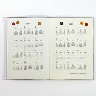 2027 Yusuke Yonezu B6 Weekly Planner Tools