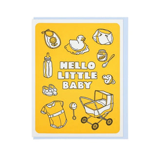 Hello Little Baby Card