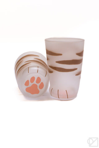 ADERIA coconeco Glass Brown Tabby