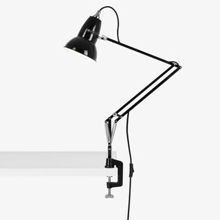 Anglepoise Original 1227 Lamp with Desk Clamp Coral Red