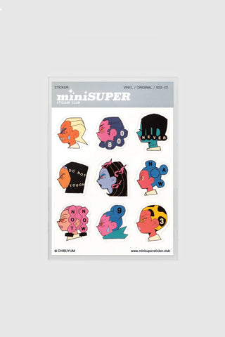 B-Hair Guide Stickers by Chibuyum