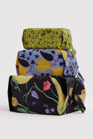 BAGGU 3D Zip Set Winter Orchard