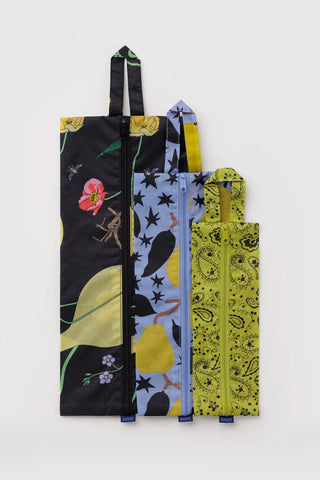 BAGGU 3D Zip Set Winter Orchard
