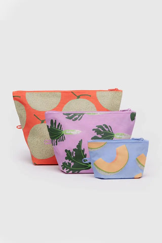 BAGGU Go Pouch Set Japanese Produce