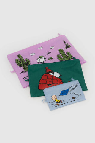 BAGGU Go Pouch Set Peanuts