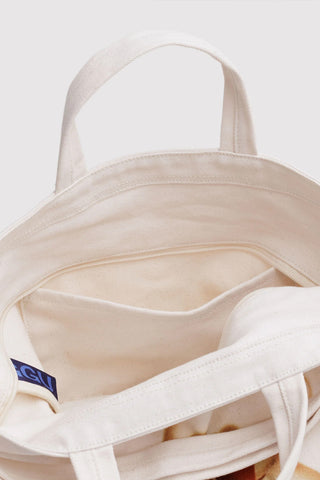 BAGGU Horizontal Zip Duck Bag Teddy Bear