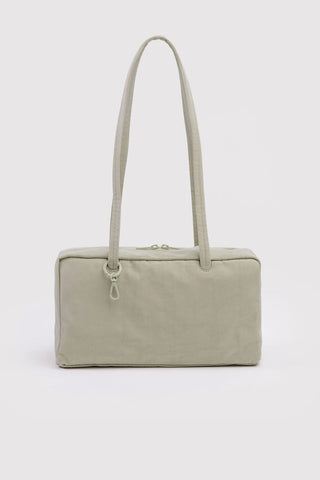 BAGGU Nylon Bowler Bag Celadon