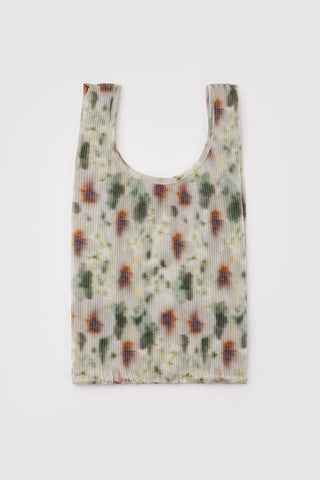 BAGGU Pleated Tote Abstract Floral