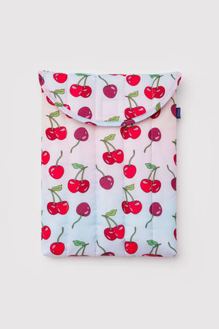 BAGGU Puffy 13"/14" Laptop Sleeve Cherries