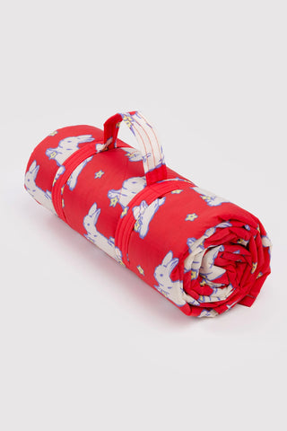 BAGGU Puffy Picnic Blanket Bunnies