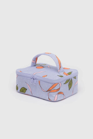 BAGGU Small Cosmetic Case Apricots & Ribbons