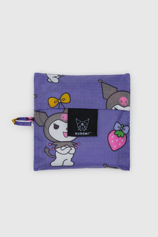 Folded tote with cartoon Kuromi