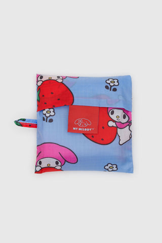 Small pouch with cartoon character design on a white background