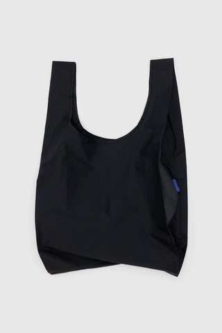 black baggu tote on a light background