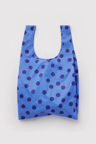 blue polka dot baggu tote 