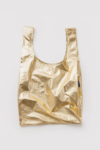 BAGGU Standard Tote Gold Metallic