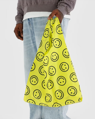 BAGGU Standard Tote Yellow Happy