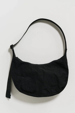 BAGGU Nylon Crescent Bag Medium Black