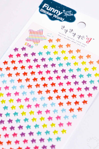 Tiny Star Gel Stickers